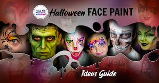 halloween face paint creative ideas