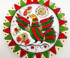 Decorative Bird Plates Fused Glass