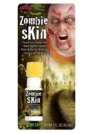 fun world liquid latex zombie skin
