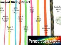 11 Best Paracord Sizes Images 550 Paracord Paracord