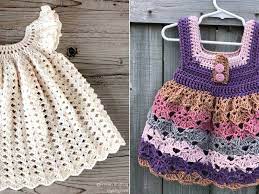 cute crochet baby dresses free crochet