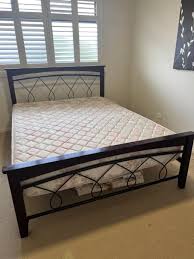 Ikea Sagstua Queen Bed Frame Only No