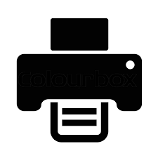 Bilderesultat for printer symbol