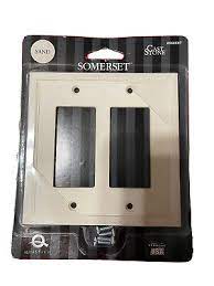 Somerset Double Decorator Switch Cover