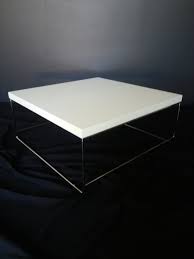 White Coffee Tables 1m X 1m Marquee