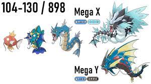 National Pokédex 104 - 131 : Drawing Every Mega X/Y Pokémon Evolutions -  WORLD RECORD - YouTube