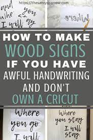 and easy diy farmhouse wood signs