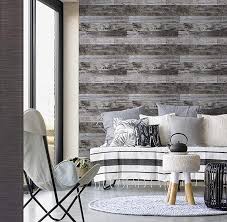 Hopeak Faux Wood Wallpaper L And