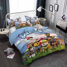 Printing Comforter Paw Patrol Bedroom Set
