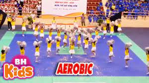 Nhảy Aerobic Tiểu Học - Thiếu Nhi Thành Phố Bác - Nhạc Thiếu Nhi Bé Khai  Xuân - YouTube