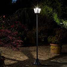 Solar Garden Light Lamp Post Decoration