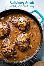 salisbury steak recipe easy mushroom