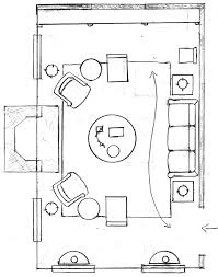 one living room layout seven
