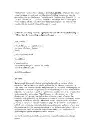 Short case studies for mba  The case study method of teaching applied to  college science teaching  from The National Center for Case Study Teaching  in     