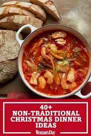 We have lotsof non traditional christmas dinner ideas for anyone to select. 50 Christmas Food Ideas To Take Your Holiday Dinner To The Next Level Christmas Food Dinner Traditional Christmas Dinner Non Traditional Christmas Dinner