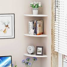 Corner Shelf Wooden And Plastic Pvc