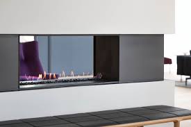 See Through Ventless Gas Fireplace