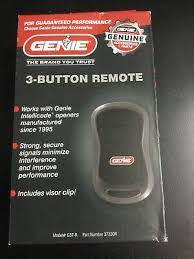 genie 3 on remote model g3t r