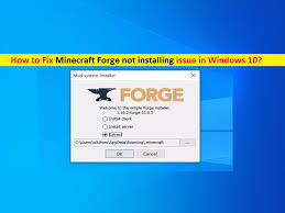 Jul 18, 2020 · downloading forge. How To Fix Minecraft Forge Not Installing Issue In Windows 10