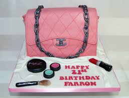pink chanel handbag cake bakealous