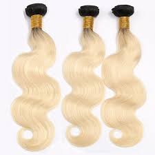 Buy unprocessed human hair bundles from our store. Dsoar Ombre Hair 3 Bundles Body Wave Weave 613 Blonde Hair Dark Roots T1b 613 Dsoar Hair