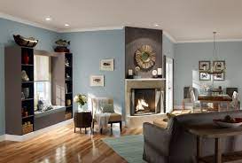 Finding it difficult to pick a perfect wall paint colour for your home? Choosing A Palette For An Open Floor Plan Colorfully Behr