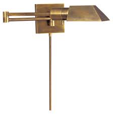 Visual Comfort Wall Lights Sconce Brass Tones Hand Rubbed Antique Brass Lighting Chown Portland Bellevue Showrooms