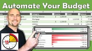 excel budget template automate your