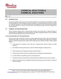 Chemistry Class 10 Part 1