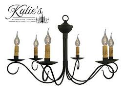 Washington Chandelier Katie S Handcrafted Lighting Primitive Colonial New Ebay