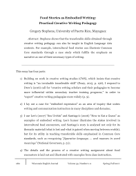 pdf food stories as embodied writing practical creative writing pdf food stories as embodied writing practical creative writing pedagogy