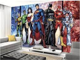 Superhero Wall Mural