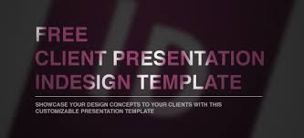 Free Client Presentation Indesign Template Paper Leaf