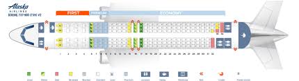 Seat Map Boeing 737 900 Alaska Airlines Best Seats In The Plane