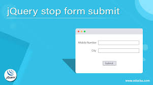 jquery stop form submit learn how to