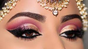 indian asian bridal eye makeup tutorial