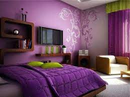 image purple bedrooms