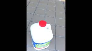 remove dried mortar from ceramic tile