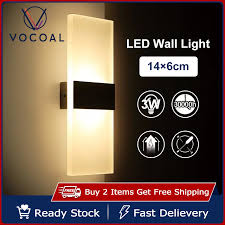 Vocoal Led Wall Light Lamp Acrylic