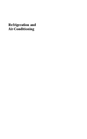 Refrigeration And Air Conditioning By Sathish Babu S Issuu