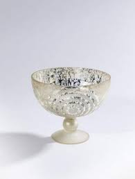 Mercury Glass Bowl Kalaful Home Decor