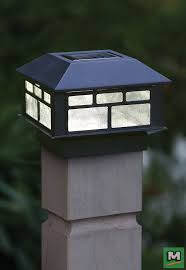 Light The Way With Patriot Lighting Solar Led Sunbury Post Cap Lights Beautifully Crafted From Pl Solar Post Caps Landscaping Inspiration Landscape Materials