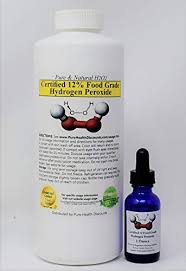 35 Diluted To 12 Food Grade Hydrogen Peroxide 8 Fl Oz Plus 1 Fl Oz Pre Filled Dropper Bottle Php Recommended By One Minute Cure True Power Of