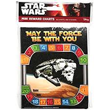 Eureka Back To School Star Wars May The Force Be With You Reward Charts For Kids With Stickers 916pc 5 W X 6 H