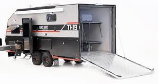 off road toy hauler travel trailer