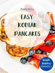 easy kodiak pancakes for ww pointed