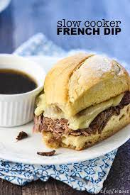 succulent slow cooker french dip