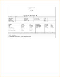 Adp Pay Stub Template Blank Sample Pdf Canada Payroll Excel Business