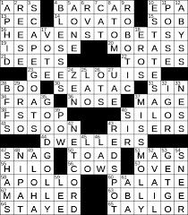 Write your crossword entry on the left & the associated clue on the right. 0406 21 Ny Times Crossword 6 Apr 21 Tuesday Laptrinhx News