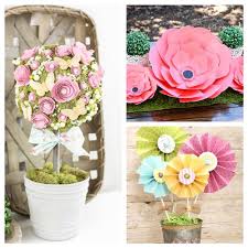 20 beautiful paper flower crafts a